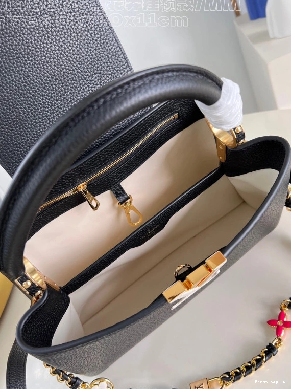 Frstbag ru BB-31.5*20*11CM CAPUCINES VUITTON LOUIS 0812